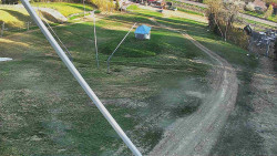 Spodní část sjezdovky skiareálu Karolinka