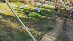 Spodní část sjezdovky skiareálu Karolinka