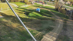 Spodní část sjezdovky skiareálu Karolinka