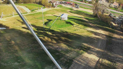 Spodní část sjezdovky skiareálu Karolinka