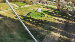 Spodní část sjezdovky skiareálu Karolinka