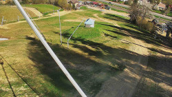 Spodní část sjezdovky skiareálu Karolinka