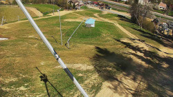 Spodní část sjezdovky skiareálu Karolinka