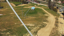 Spodní část sjezdovky skiareálu Karolinka