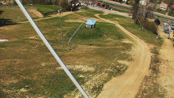 Spodní část sjezdovky skiareálu Karolinka