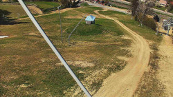 Spodní část sjezdovky skiareálu Karolinka