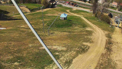 Spodní část sjezdovky skiareálu Karolinka