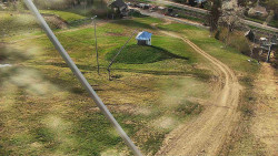 Spodní část sjezdovky skiareálu Karolinka