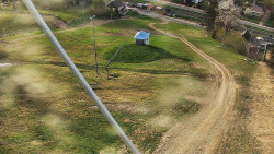 Spodní část sjezdovky skiareálu Karolinka