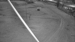 Spodní část sjezdovky skiareálu Karolinka