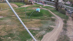 Spodní část sjezdovky skiareálu Karolinka