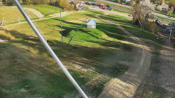 Spodní část sjezdovky skiareálu Karolinka