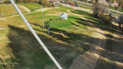 Spodní část sjezdovky skiareálu Karolinka