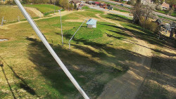 Spodní část sjezdovky skiareálu Karolinka