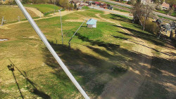 Spodní část sjezdovky skiareálu Karolinka