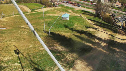 Spodní část sjezdovky skiareálu Karolinka