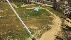 Spodní část sjezdovky skiareálu Karolinka