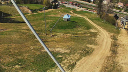 Spodní část sjezdovky skiareálu Karolinka