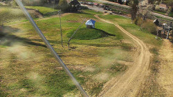 Spodní část sjezdovky skiareálu Karolinka