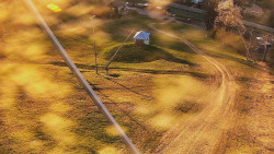 Spodní část sjezdovky skiareálu Karolinka