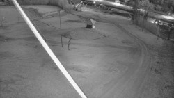 Spodní část sjezdovky skiareálu Karolinka