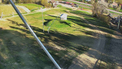 Spodní část sjezdovky skiareálu Karolinka