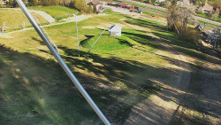 Spodní část sjezdovky skiareálu Karolinka