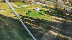 Spodní část sjezdovky skiareálu Karolinka