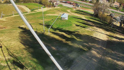 Spodní část sjezdovky skiareálu Karolinka