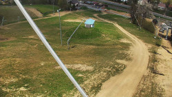 Spodní část sjezdovky skiareálu Karolinka