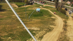 Spodní část sjezdovky skiareálu Karolinka