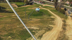 Spodní část sjezdovky skiareálu Karolinka