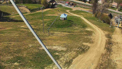 Spodní část sjezdovky skiareálu Karolinka