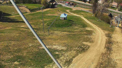 Spodní část sjezdovky skiareálu Karolinka