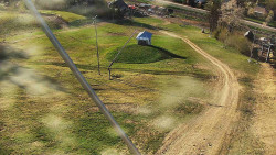 Spodní část sjezdovky skiareálu Karolinka