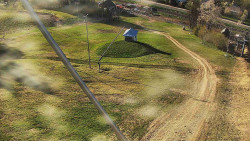 Spodní část sjezdovky skiareálu Karolinka