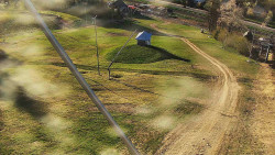 Spodní část sjezdovky skiareálu Karolinka