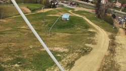 Spodní část sjezdovky skiareálu Karolinka