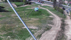 Spodní část sjezdovky skiareálu Karolinka