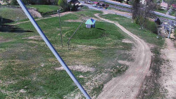 Spodní část sjezdovky skiareálu Karolinka