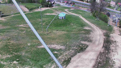 Spodní část sjezdovky skiareálu Karolinka