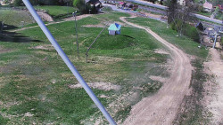 Spodní část sjezdovky skiareálu Karolinka