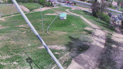 Spodní část sjezdovky skiareálu Karolinka