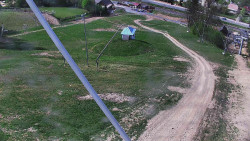 Spodní část sjezdovky skiareálu Karolinka