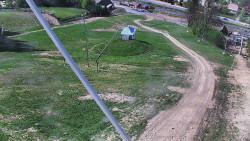 Spodní část sjezdovky skiareálu Karolinka