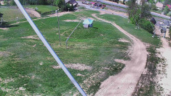 Spodní část sjezdovky skiareálu Karolinka
