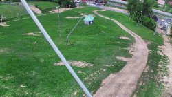Spodní část sjezdovky skiareálu Karolinka