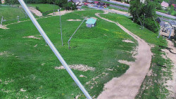 Spodní část sjezdovky skiareálu Karolinka