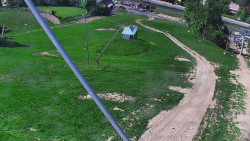 Spodní část sjezdovky skiareálu Karolinka
