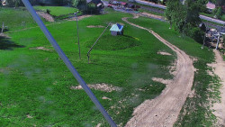 Spodní část sjezdovky skiareálu Karolinka